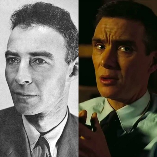 Cillian Murphy - Oppenheimer (2024) - Este ano, o ator ampliou a lista de contemplados que receberam o prêmio pelo papel de pessoas reais. Ele interpretou o físico J. Robert Oppenheimer , que criou a bomba atômica. 