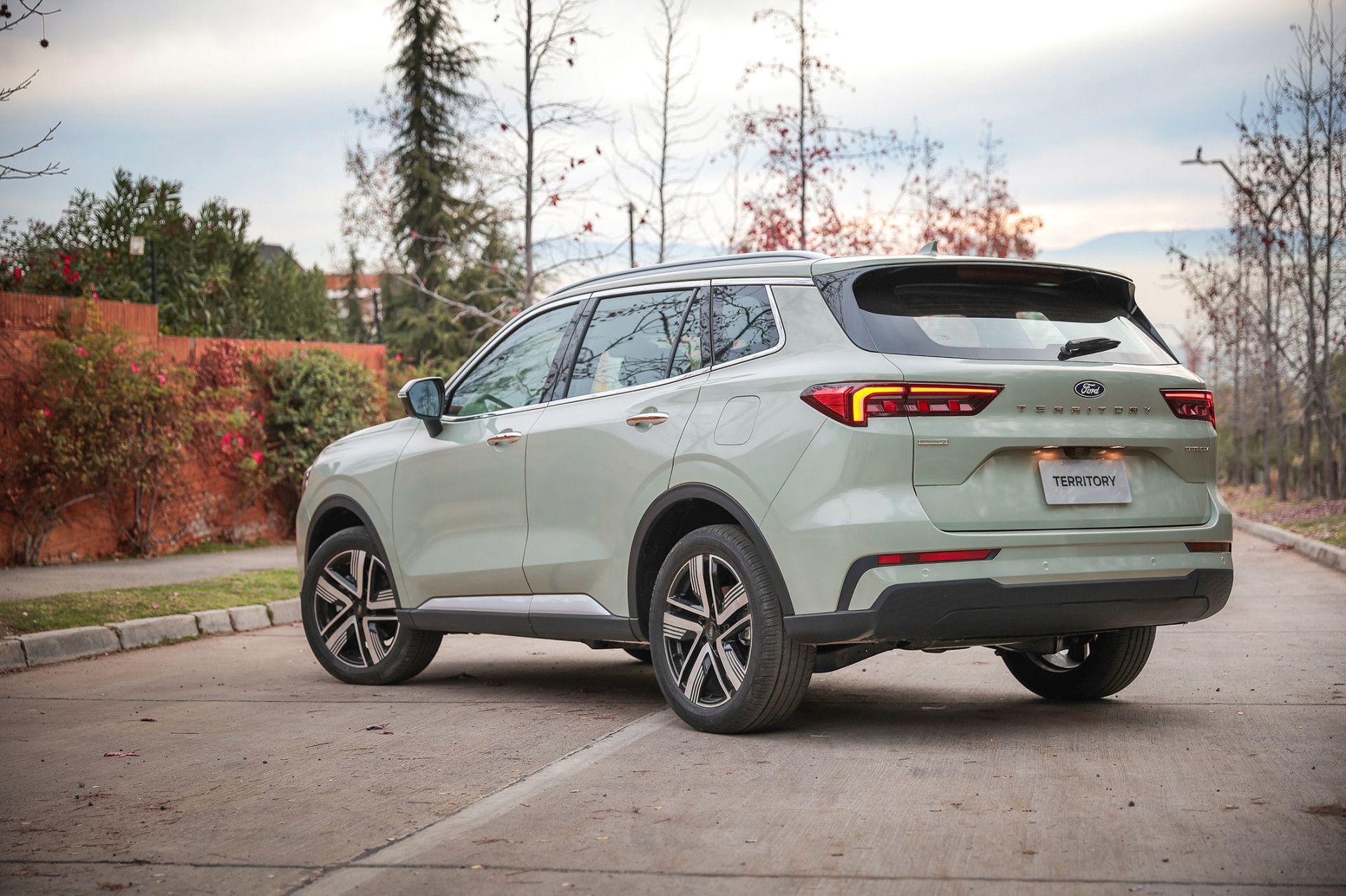 Parte traseira da nova Ford Territory Titanium
