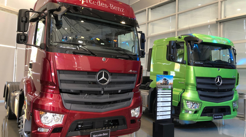 Mercedez-Benz relança Axor