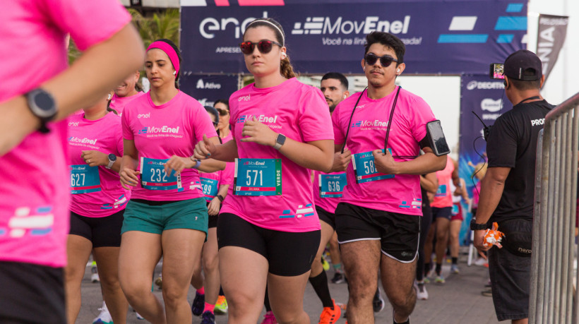 A estrutura do evento inclui vias fechadas ao trânsito, postos de hidratação, sinalização, banheiros químicos e guarda-volumes