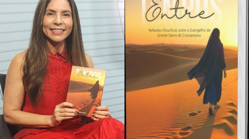 Patrícia Bezerra faz o lançamento do livro 