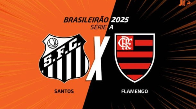 Peixe foca em sair das proximidades do Z4, enquanto o Rubro-Negro busca manter liderança; confronto será nesta quarta, na Vila Belmiro