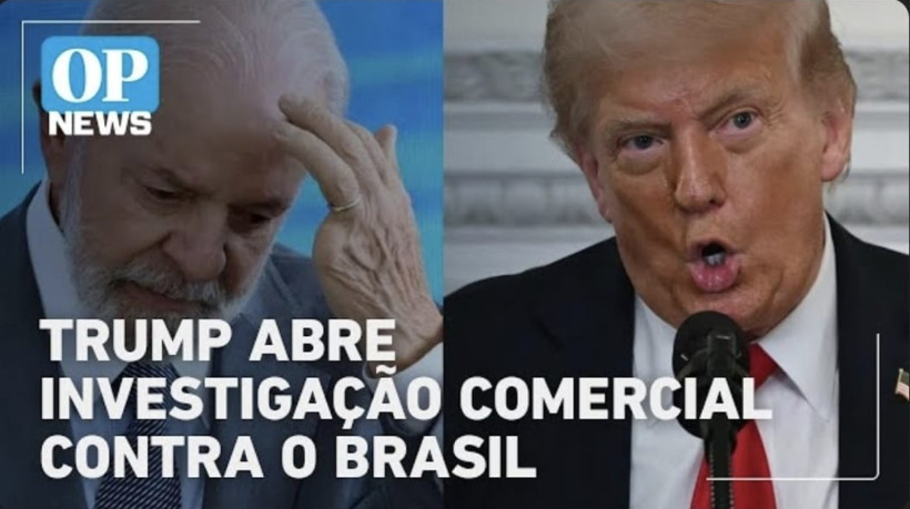 A pedido de Trump, governo dos EUA abre investigação comercial contra o Brasil