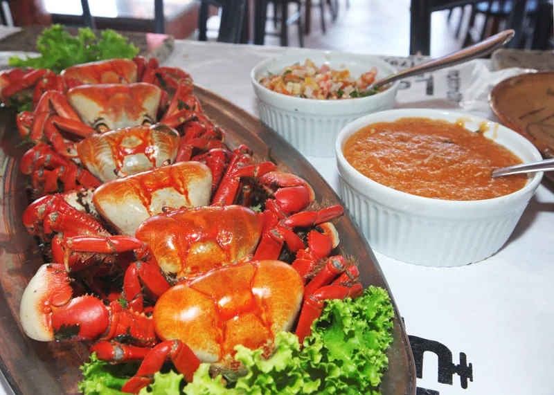 Além disso, os caranguejos caracterizam-se por sua carapaça achatada e por possuírem abdômen extremamente reduzido em comparação com outros crustáceos, localizados abaixo do cefalotórax.