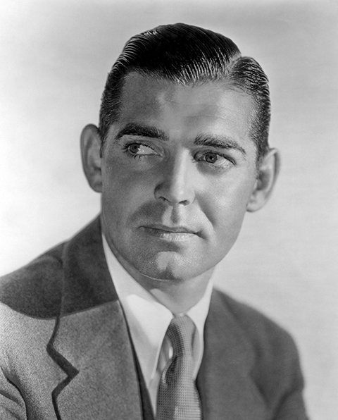 Clark Gable (1901-1960) - É o eterno galã do maior clássico do cinema: E o Vento Levou. Começou a carreira ainda jovem, ao assistir a uma peça e se encantar. Ingressou no teatro, chamou atenção de produtores da MGM e foi convidado para o cinema. 