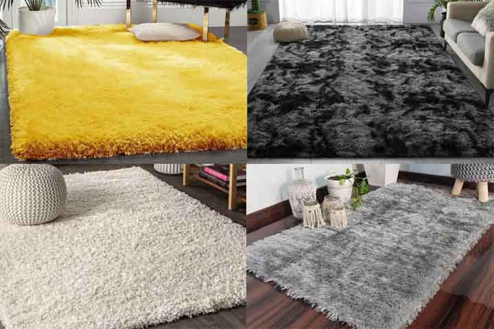 Outro tipo de tapete é o shaggy, com fios longos e macios,  textura felpuda e confortável. Feitos geralmente de poliéster, polipropileno ou lã, são populares em diversos países, incluindo Brasil, Turquia e China, tanto de forma artesanal quanto industrial. Esses tapetes são muito utilizados em salas e quartos, pois criam uma atmosfera quente e sofisticada.