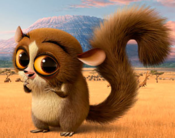 Quem diria que há perigo, olhando o fofíssimo e inofensivo Mort, de Madagascar? 