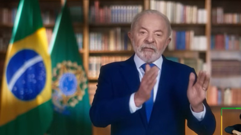 Presidente Lula em pronunciamento sobre tarifas dos EUA