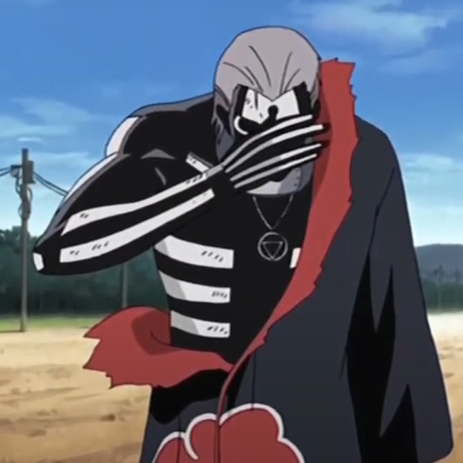 Pois bem, o ninja Hidan (famoso pelas suas técnicas de combate específicas) foi o único membro deste grupo que Naruto não chegou a enfrentar ou conhecer ao vivo. 