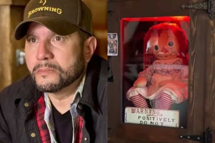 O investigador paranormal Dan Rivera morreu repentinamente enquanto fazia uma turnê nos EUA com a boneca Annabelle. Ele tinha 54 anos.