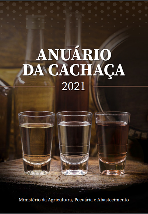 Os dados são do Anuário da Cachaça publicado pelo Ministério da Agricultura em outubro de 2022. 