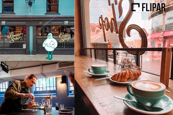 No Reino Unido, começou uma busca, que levou três homens a ficarem sozinhos no canto de uma garagem (com uma torradeira de café). Em 2012, criaram o 200 Degrees Coffee. Esse foi o começo e agora existem vinte cafeterias 200 Degrees e sete escolas de baristas no Reino Unido, bem como centenas de clientes atacadistas e empresariais.