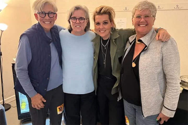 Rosie O'Donnell tem cinco filhos: Parker (30 anos), Chelsea (27 anos) e Blake (25 anos), além de Vivienne, de 22 anos (com Kelli) e Clay, de 12 anos (com Rounds).