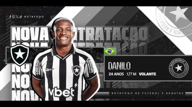 Revelado pelo Palmeiras, atleta, de 24 anos, chega como reposição para a saída de Gregore e assinará contrato até julho de 2029