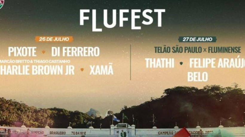 Festival acontecerá nos dias 26 e 27 de julho, em Laranjeiras