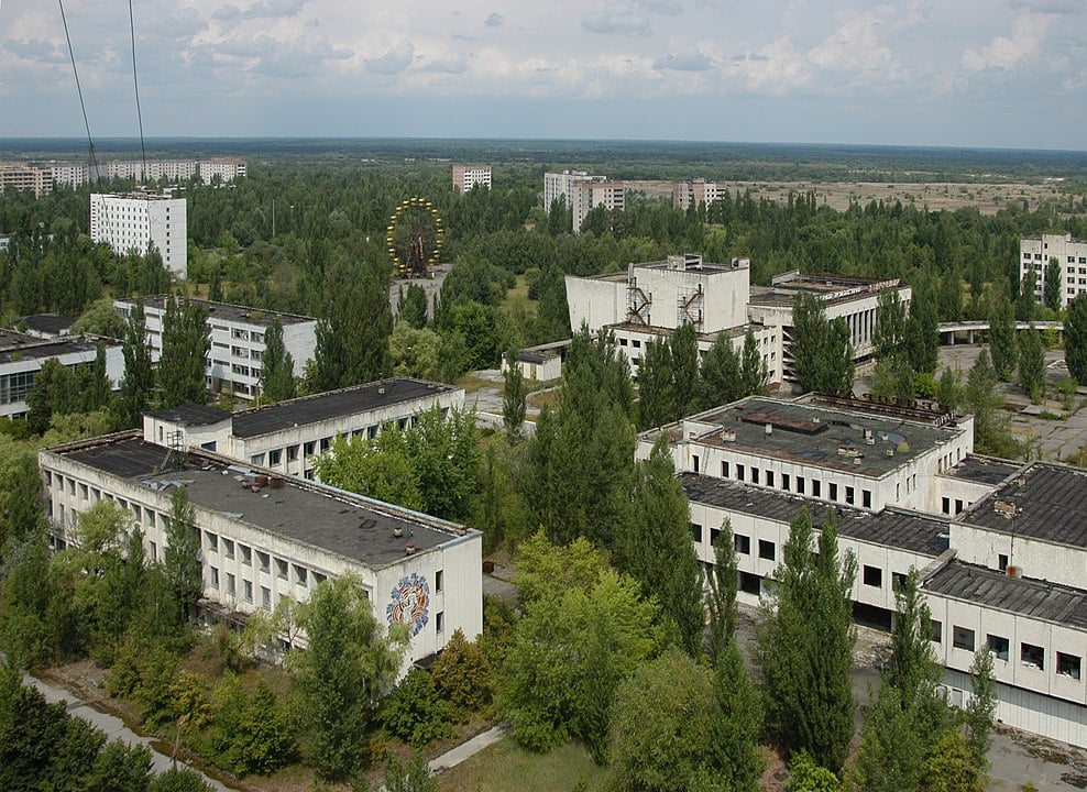 Pripyat (Ucrânia) - Mesmo antes da guerra contra a Rússia, ficou deserta por causa do acidente nuclear de Chernobyl. 