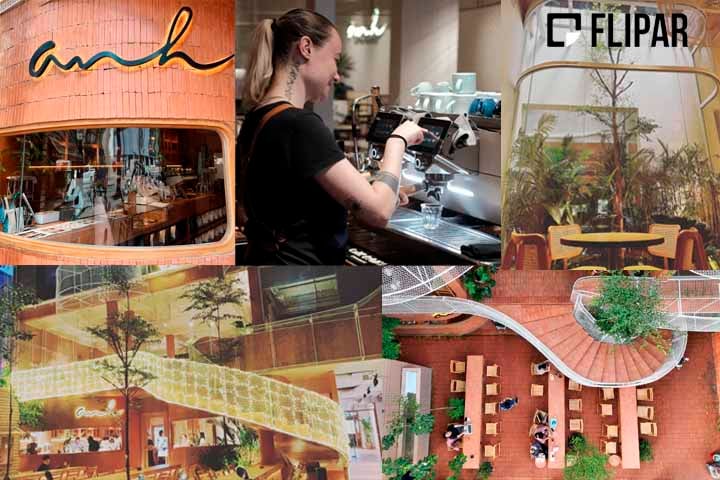 Anh Coffee Roastery é uma marca relativamente nova no mercado de café do Vietnã, ainda sem uma identidade de design. Com uma boa localização no centro de Saigon, uma ampla fachada, e um grande recuo da edificação existente, os arquitetos do Red5 têm a possibilidade de criar boas ideias para o projeto.