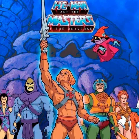 Pelos poderes de Grayskull! He-Man é o homem mais poderoso do universo e enfrenta o malvado Esqueleto, buscando salvar o planeta Eternia e proteger os segredos do Castelo de Grayskull.