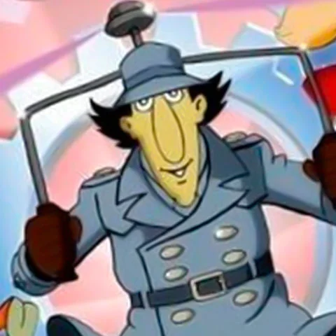 O desenho é com um atrapalhado policial que é transformado em robô após um acidente. Ele tem diferentes bugigangas em seu corpo.