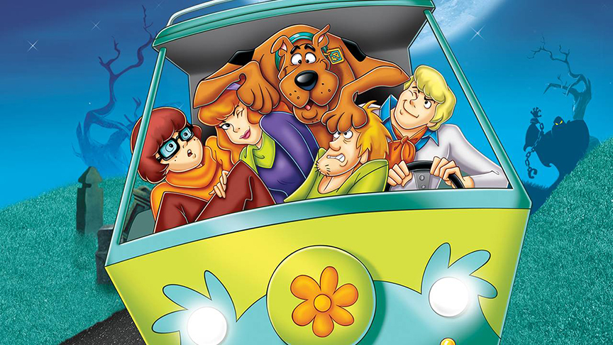 Scooby-Doo (1968) - O cão medroso - mascote de um grupo de caçadores de fantasmas - é o mais famoso personagem de Hanna e Barbera, ao lado de Tom e Jerry e Flintstones. Estes três desenhos e mais os Jetsons formam o grupo das quatro obras-primas da animação dos artistas. Mas Scooby é o mais longevo.