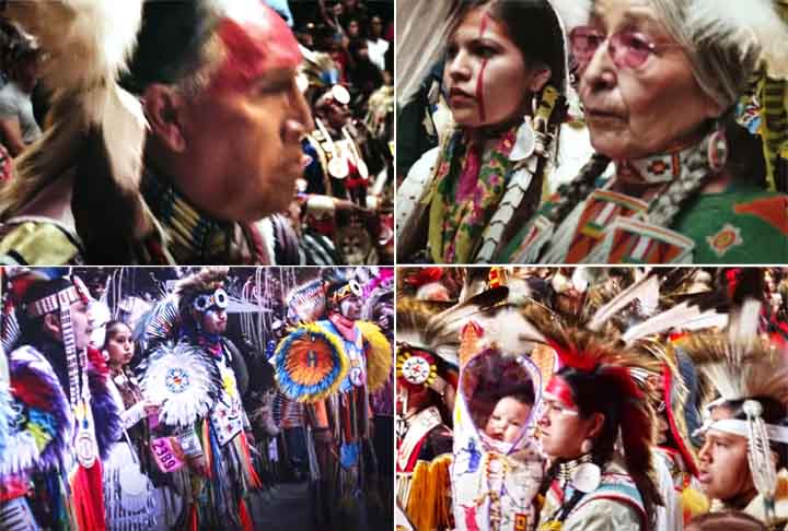 Estados Unidos: Mais de 570 tribos reconhecidas pelo governo federal, incluindo Navajo, Cherokee, Sioux e Apache. Os indígenas vivem em reservas e territórios tradicionais, mas também estão presentes em áreas urbanas. Mantêm práticas culturais, apesar do impacto histórico das políticas de assimilação.