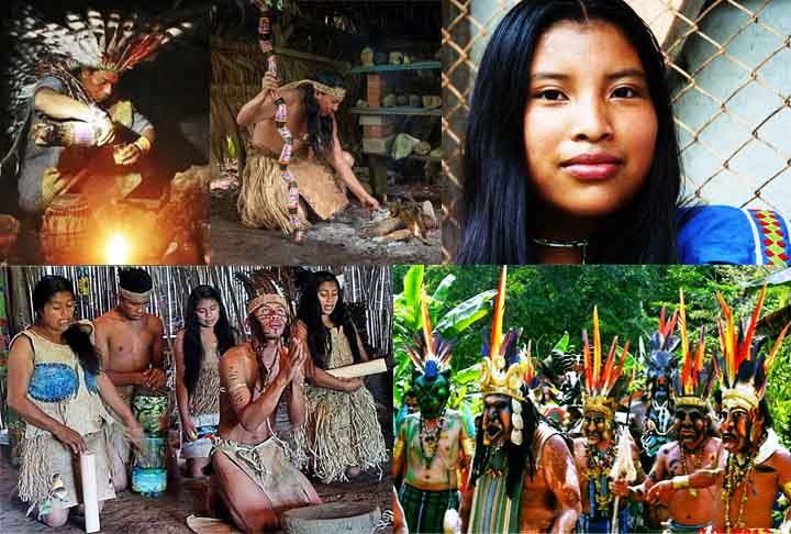 Costa Rica: Comunidades indígenas, como Bribri e Cabécar, habitam territórios protegidos nas montanhas e florestas. Embora a população indígena seja pequena, suas tradições espirituais e ecológicas são altamente valorizadas. Há esforços para recuperar línguas e culturas que sofreram com o processo de assimilação.