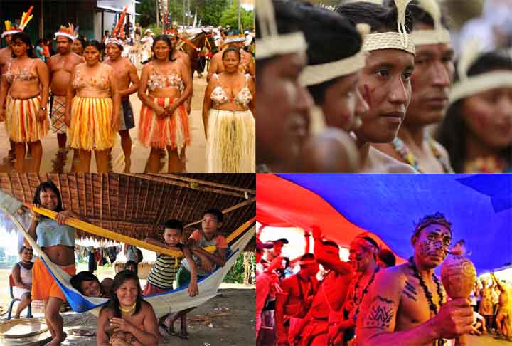 Venezuela: Povos como os Yanomami, Pemon e Warao habitam regiões como a Amazônia e o Delta do Orinoco. Eles enfrentam dificuldades devido à crise econômica e à mineração ilegal em seus territórios. Apesar disso, preservam práticas tradicionais e línguas únicas.