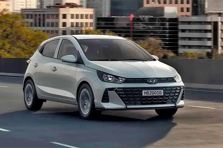 Hyundai: no caso da fabricante sul-coreana, os descontos foram aplicados nas versões mais simples do HB20 e do sedan HB20S. 
