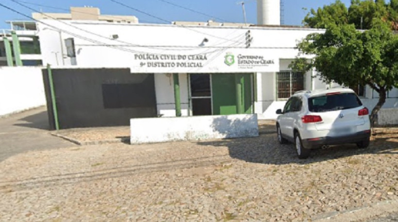 Fachada do 9º Distrito Policial, localizado no bairro Vicente Pinzón. Imagem meramente ilustrativa