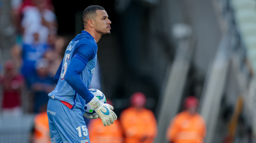 FORTALEZA, CEARÁ,  BRASIL- 19.07.2025: Magrão. Fortaleza x Bahia na Arena Castelão pelo Campeonato Brasileiro serie A, jogo que terminou em 1 x 1. (Foto: Aurelio Alves/O POVO)