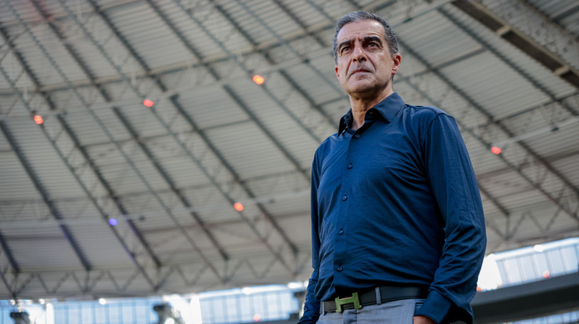 FORTALEZA, CEARÁ,  BRASIL- 19.07.2025: Renato Paiva. Fortaleza x Bahia na Arena Castelão pelo Campeonato Brasileiro serie A, jogo que terminou em 1 x 1. (Foto: Aurelio Alves/O POVO)