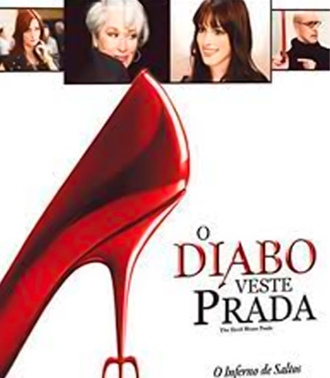  O romance “O Diabo Veste Prada”, da escritora norte-americana Lauren Weisberger, foi projetado nas telonas em 2006 sob a direção de David Frankel. Além de reunir nomes como Anne Hathaway e Emily Blunt, o longa foi responsável por dar a Meryl Streep o terceiro Oscar de Melhor Atriz em sua carreira. 