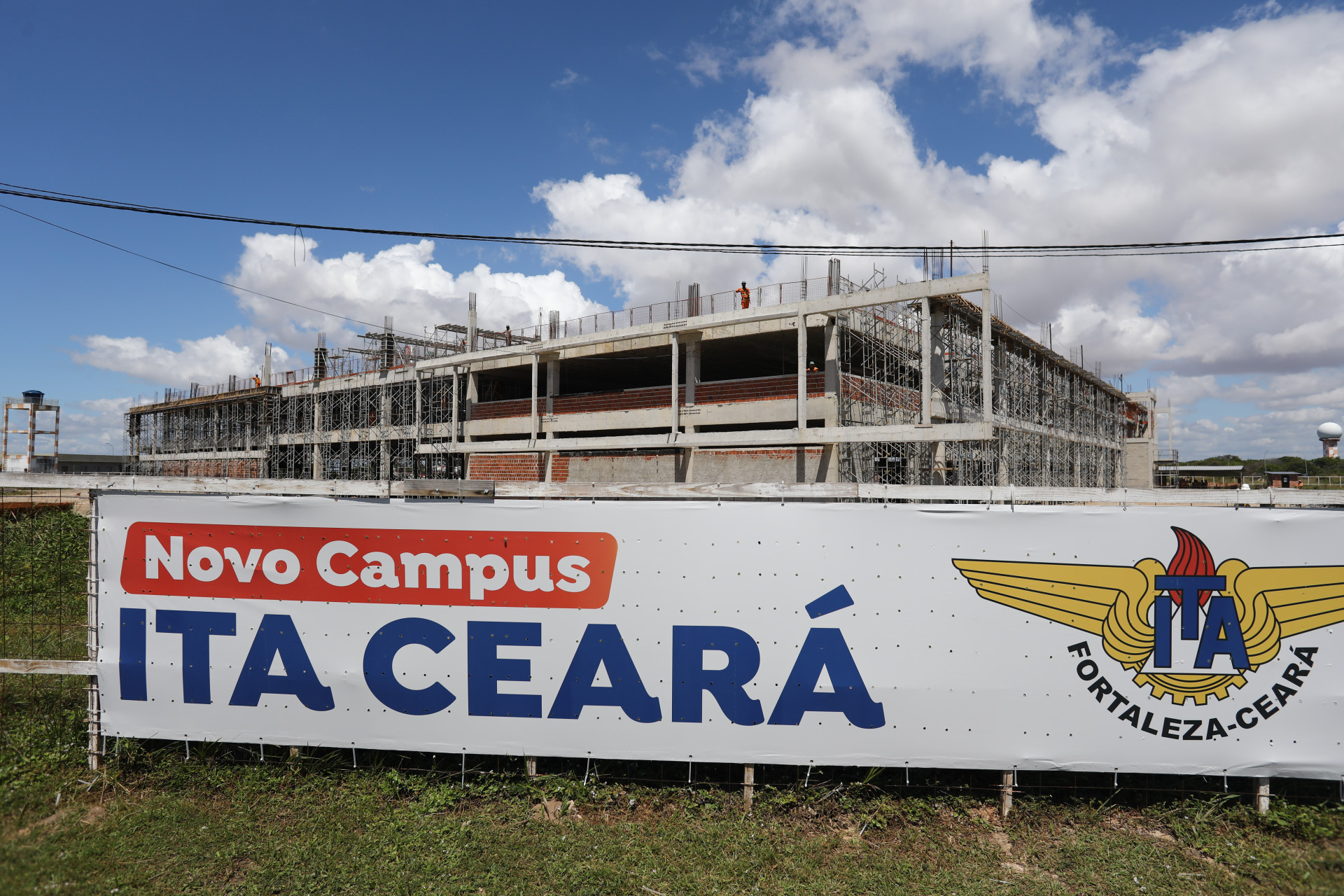 FORTALEZA-CE, BRASIL,21.07.2025: Obras do ITA Ceará.  (Fotos: Fabio Lima)