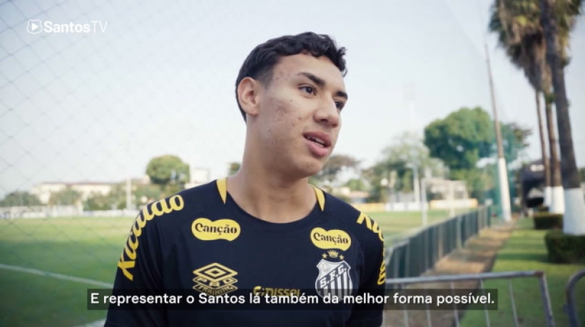 Bontempo e Luca celebram convocação à Seleção Sub-20; veja treino do Santos