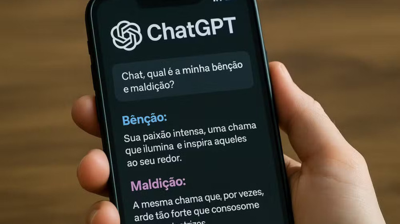 Trend do momento leva usuários a perguntarem a IA qual a sua benção ou maldição