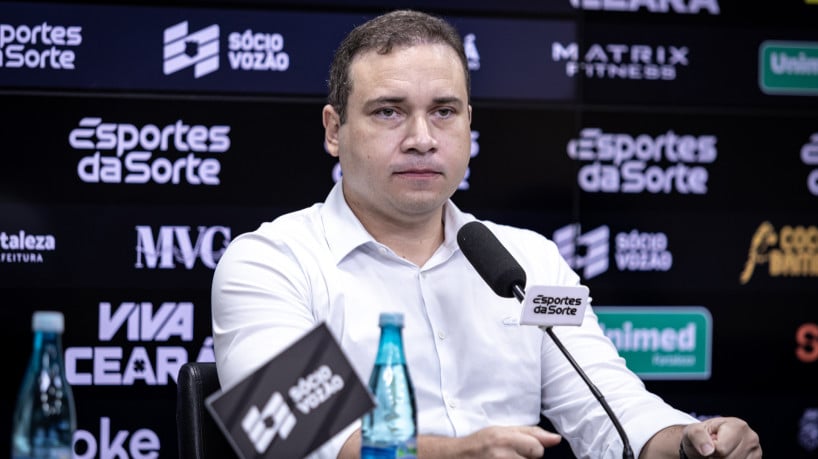 Haroldo Martins prestou um pronunciamento neste domingo, 7, após o rebaixamento do Ceará para a Série B 