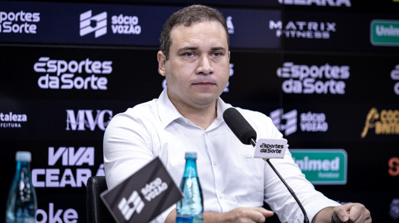 Haroldo Martins prestou um pronunciamento neste domingo, 7, após o rebaixamento do Ceará para a Série B