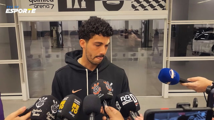 Gustavo Henrique revela conversa do elenco e nega briga no vestiário do Corinthians
