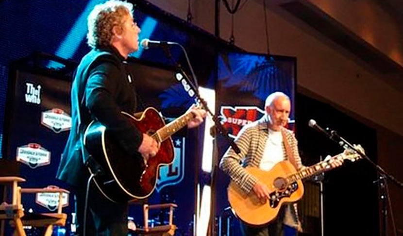 The Who - A banda de rock britânica, que no começo ficou famosa por quebrar os instrumentos no fim dos shows, segue  desde 1964.  O vocalista Roger Daltrey (01/03/1944, 81 anos) e o guitarrista Pete Townshend (19/05/1945, 80 anos) continuam ativos. The Who veio ao Brasil em 2017 para o Rock in Rio. Em 2025 faz a turnê que deve ser de despedida nos EUA, Canadá e Europa. 