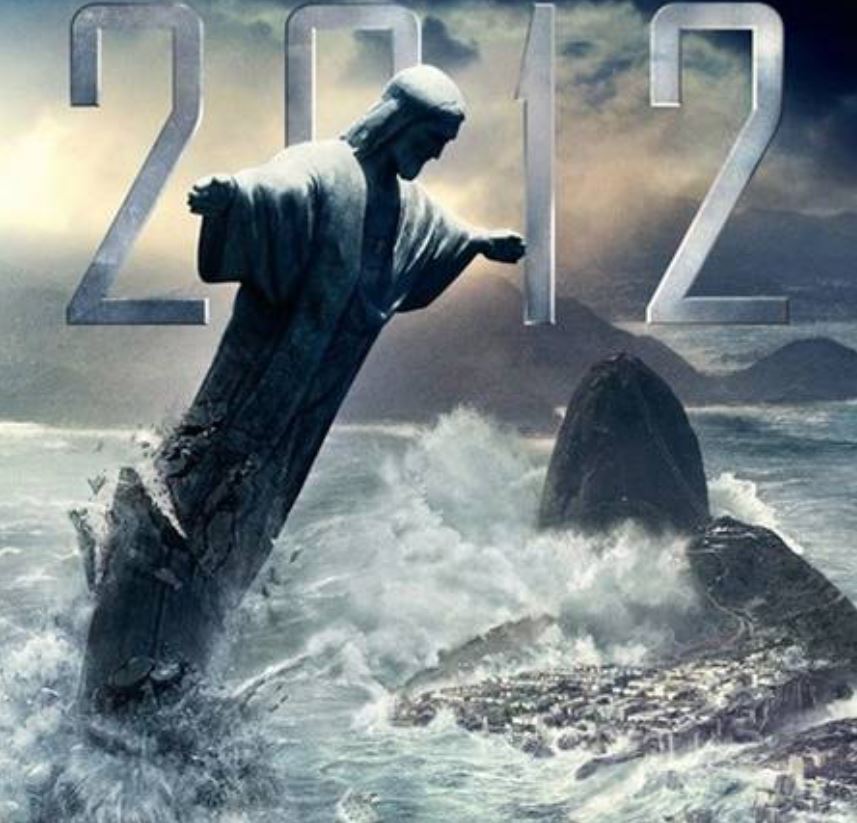 2012 (2009): O blockbuster de Roland Emmerich apresenta um cenário apocalíptico, no qual o Cristo Redentor é um dos monumentos destruídos por desastres naturais. 