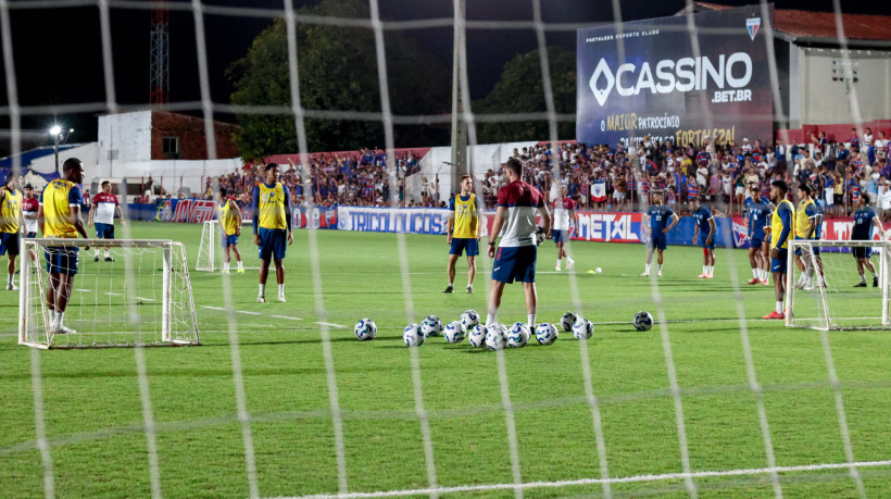 Fortaleza realiza treinamento no Centro de Excelência Alcides Santos, no Pici