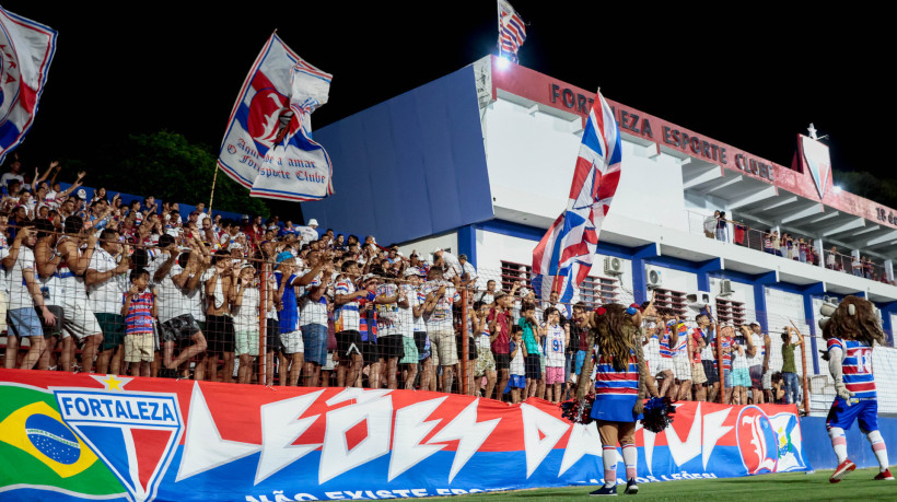 Treino aberto da torcida do Fortaleza no Pici