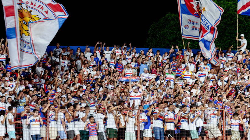 Torcida do Fortaleza lotou o Pici
