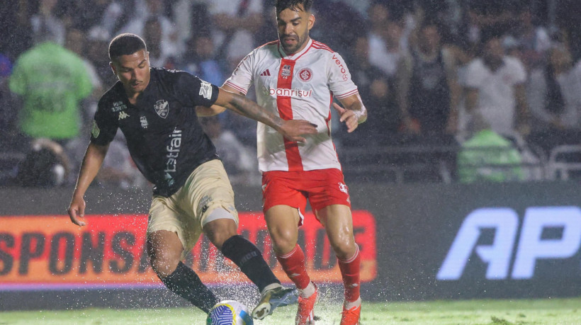 Internacional e Vasco se enfrentam hoje, 27, pelo Brasileirão. 