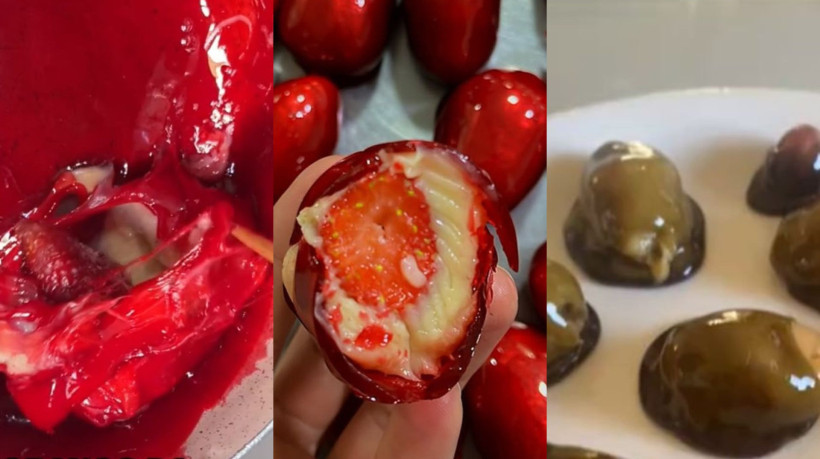 Algumas tentativas de repetir a receita de morango do amor geraram risos nas redes sociais ao não darem tão certo. 