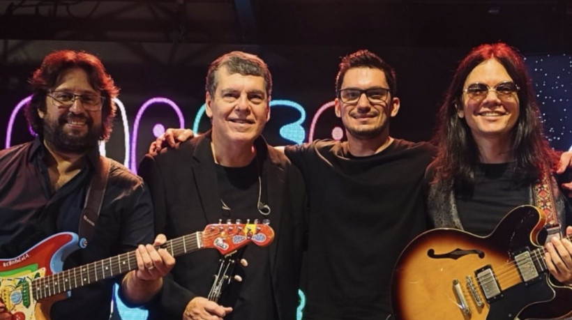 Banda Rubber Soul se apresenta na Estação das Artes durante programação de férias 