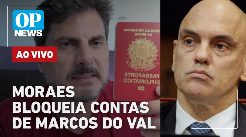 Moraes bloqueia contas de Marcos do Val; Trump de olho nos minerais do Brasil