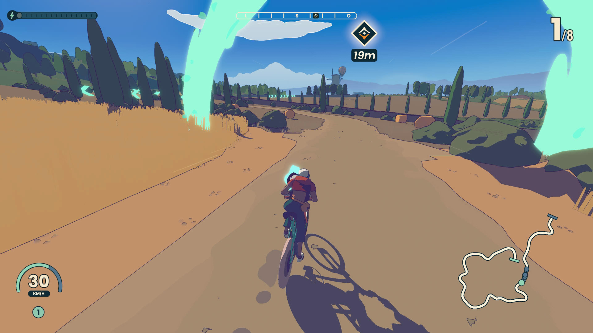 Wheel World tem corridas espalhadas pelo mapa