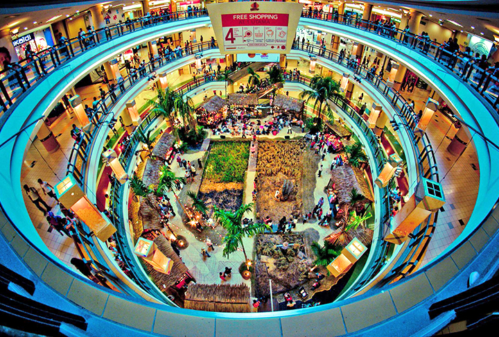 O shopping tem um hotel 5 estrelas, um prédio no formato de torre com escritórios, espaço para eventos, quadras de futsal, uma pequena floresta com lago e ponte e um jardim na cobertura com 500 espécies. 