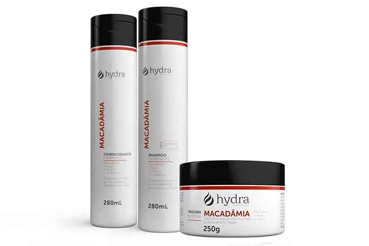 Em shampoos e condicionadores, o óleo de macadâmia também oferece benefícios significativos. Ele ajuda a restaurar a umidade e o brilho dos fios, combatendo o ressecamento causado por tratamentos químicos, como alisamentos e colorações.